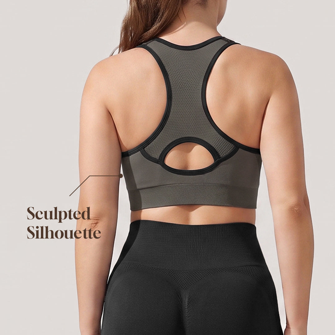 Seamless High-Support Sports Bra