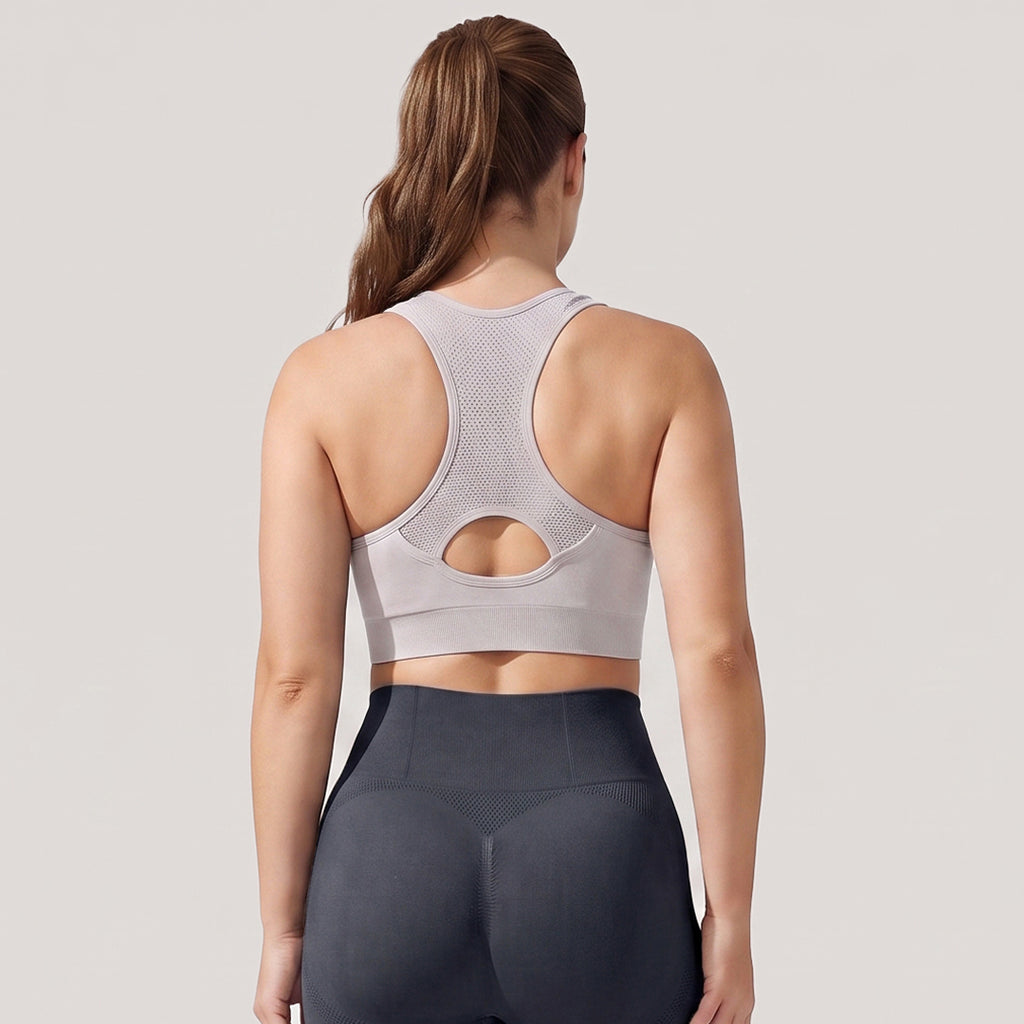 Seamless High-Support Sports Bra